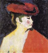 The Red Shawl Alexei Jawlensky